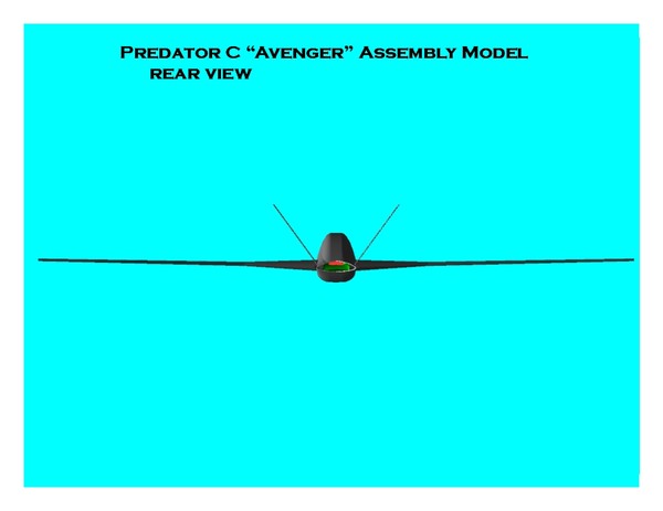 3d model predator c avenger - Predator C Avenger -3dm.zip, 3ds.zip, dwg.zip by RodgerSaintJohn
